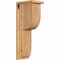 Ekena Millwork Crestline Smooth Corbel w/Backplate, Western Red Cedar, 7 1/2"W x 10"D x 26"H COR08X10X26CRE01SWR - alternate 1